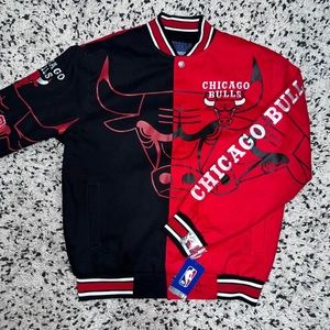 JH design Chicago bulls varsity jacket brand new with tag